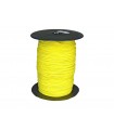 Elastic cord - Roll 100 mts. - Yellow color