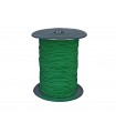 Elastic cord - Roll 100 mts. - Dark green color