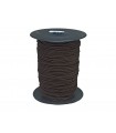 Elastic cord - Roll 100 mts. - Brown color