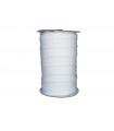 Roll 200 Mts Zipper - Mesh 5 (3 cm breit) - Farbe Weiß