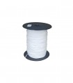 Elastic cord 1,5 mm - Roll 100 mts. - White color