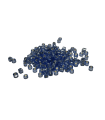 Perle de Rocaille 11/0 - Plomb Bleu Transparent