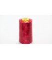 Cône fil de polyester 5000 yd 40/2 - rouge (12 pièces)