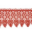 Guipure lace - piece width 9 cm - 3 colors - piece of 8.5 meters