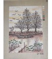 Cañamazo Tapestry - Nº 17 - 35cm x 25cm - 5 Units