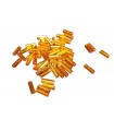 Rockery Bead 3" - Transparent Orange