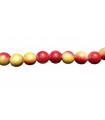 Perle de verre 8 mm - Modèle RB - Différentes couleurs