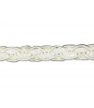 Rayon passementerie couleur Blanc - Pièce 25 mètres - 1,3 cm