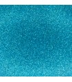 Eva Glitter rubber - Rolls 10 meters - Turquoise color