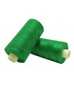 Polyester thread 1000m - Box of 6 pcs. - Green