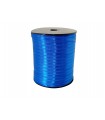 Double Side Satin Ribbon - 6mm - Roll 300 meters - Electric blue color
