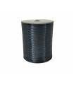 Double Side Satin Ribbon - 6mm - Roll 300 meters - Black color