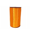 Double Side Satin Ribbon - 10mm - Roll 250 meters - Orange color