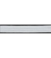 Elastique Tresse Caoutchouc - 40mm - Rouleau 25 mètres - Blanc ou noir
