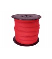 Roll 25 Mts Zipper - Mesh 3 (2,5 cm breit) - Rot