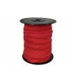 Roll 25 Mts Zipper - Mesh 5 (3 cm breit) - Rot