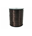 Double Side Satin Ribbon - 15mm - Roll 100 meters - Brown color