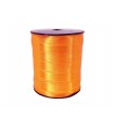 Double Side Satin Ribbon - 15mm - Roll 100 meters - Orange color