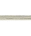 Elastic Braid Rubber - 6mm - Light Beige - Roll 100 meters