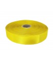 Double Side Satin Ribbon - 24mm - Roll 50 meters - Yellow color