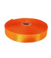 Double Side Satin Ribbon - 20mm - Roll 50 meters - Orange color