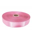 Double Side Satinband - 24mm - Rolle 50 Meter - Rosa