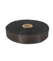 Double Side Satin Ribbon - 24mm - Roll 50 meters - Brown color