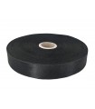 Double Side Satin Ribbon - 24mm - Roll 50 meters - Black color
