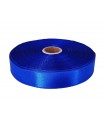 Double Side Satin Ribbon - 24mm - Roll 50 meters - Electric blue color