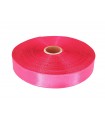 Double Side Satin Ribbon - 24mm - Roll 50 meters - Fuchsia color
