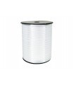 Double Side Satin Ribbon - 6mm - Roll 300 meters - White color