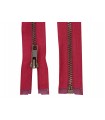 Metallic Zipper 63cm - Dark red - With Separator - 20 and 50 pcs.