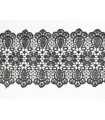 Guipure lace - piece width 8,5 cm - 4 colors - piece of 8.5 meters