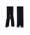 Zipper with separator 100 cm - Black or white color (pack of 20 and 100 units)