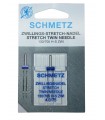 1 Blisters de agujas gemelas Schmetz 130/705 H-S ZWI NE 4,0