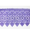 Guipure lace - piece width 9 cm - 4 colors - piece of 8.5 meters