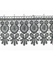 Guipure lace - piece width 8 cm - 5 colors - piece of 8.5 meters