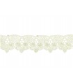 Guipure lace - piece width 3,5 cm - 5 colors - piece of 8.5 meters