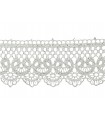 Guipure lace - piece width 5,5 cm - 5 colors - piece of 8.5 meters