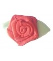Tissu rouge rose - 2,8 x 1,6 cm - 3 couleurs (100 pcs.)
